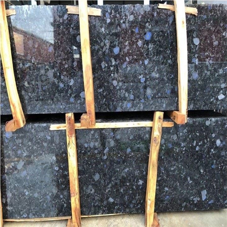 Baltic Blue Granite close up