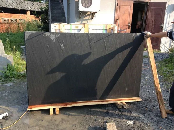 Outdoor Black Slate Paving