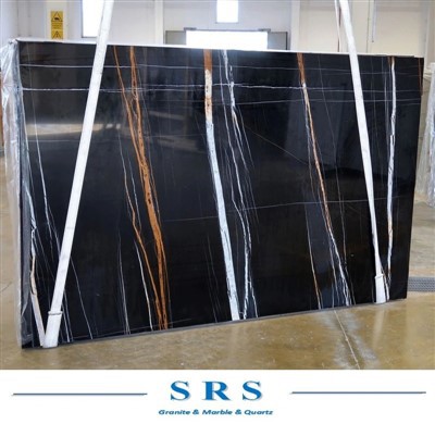 Сахара ноир мермер за плоче/плочице/уређење дома/пројекат предворја